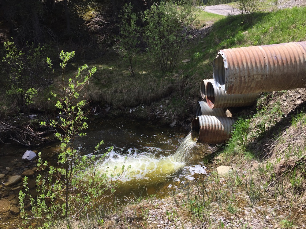 Hanging culverts